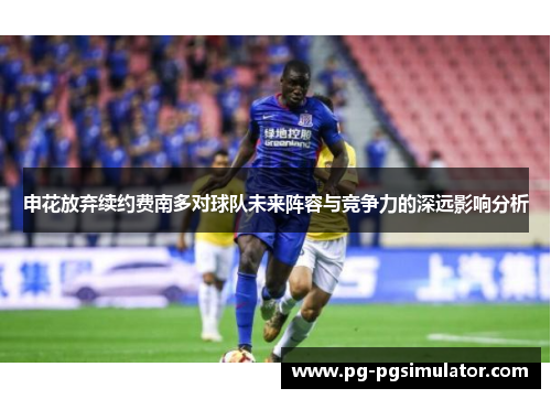 申花放弃续约费南多对球队未来阵容与竞争力的深远影响分析